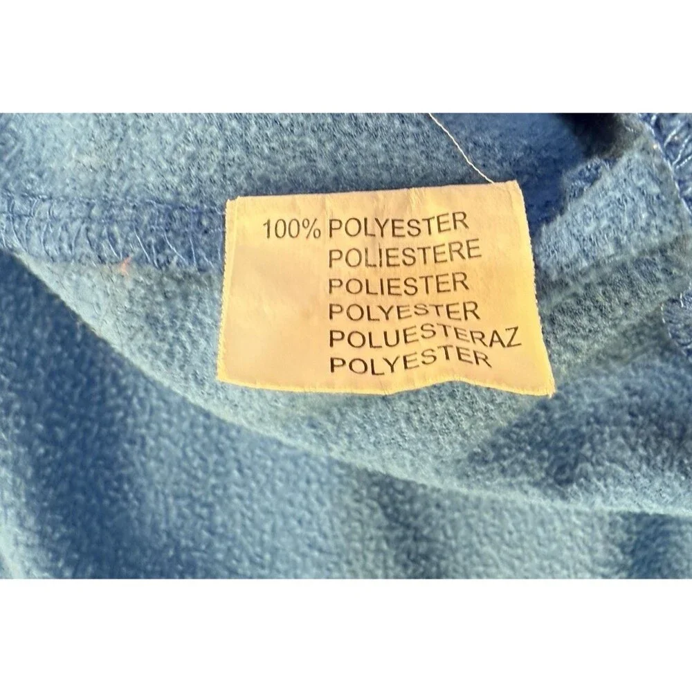 Vintage Italia Soccer Unlimited Full-Zip Jacket Size Youth 7/8 Blue Kids Sports